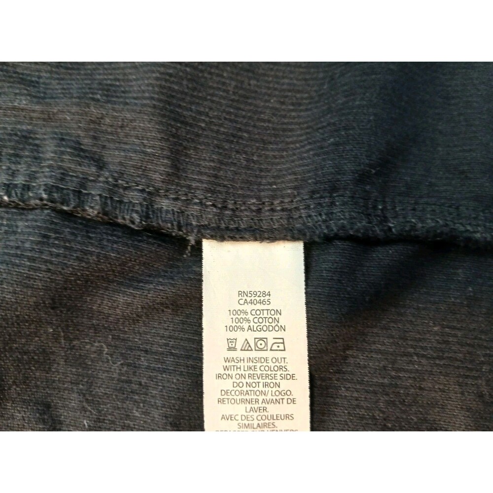 Place Black Corduroy Jumper Size 16 Fall Button-Down Womans Overalls - Picture 5 of 6